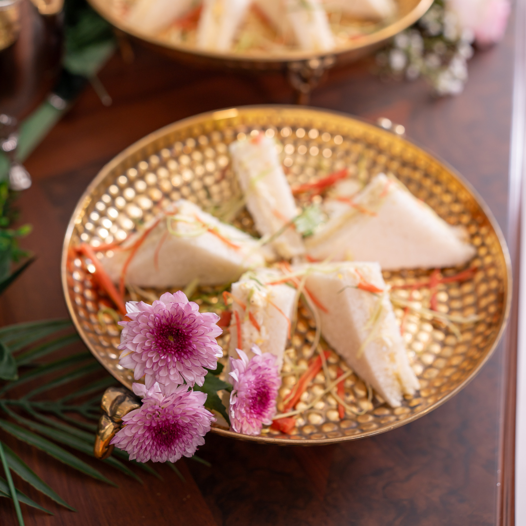 Brass Beaten Platter