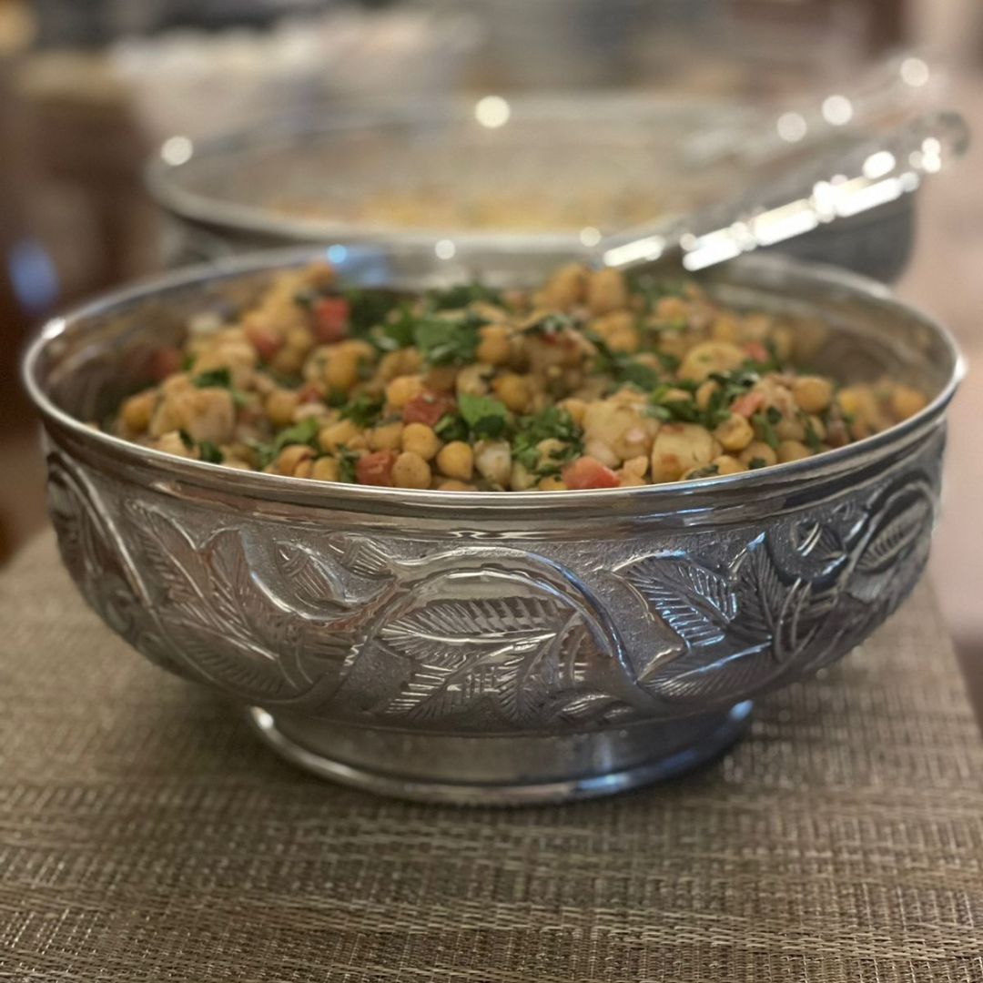 Serving Bowl - Leaf Design
