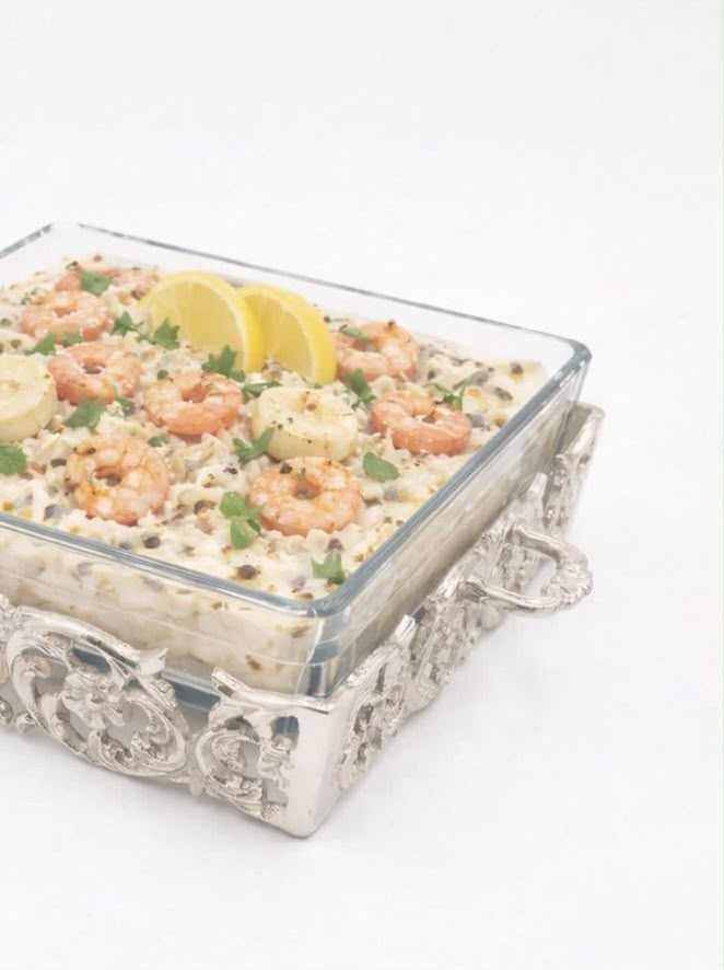 Fleur Royale Casserole Dish