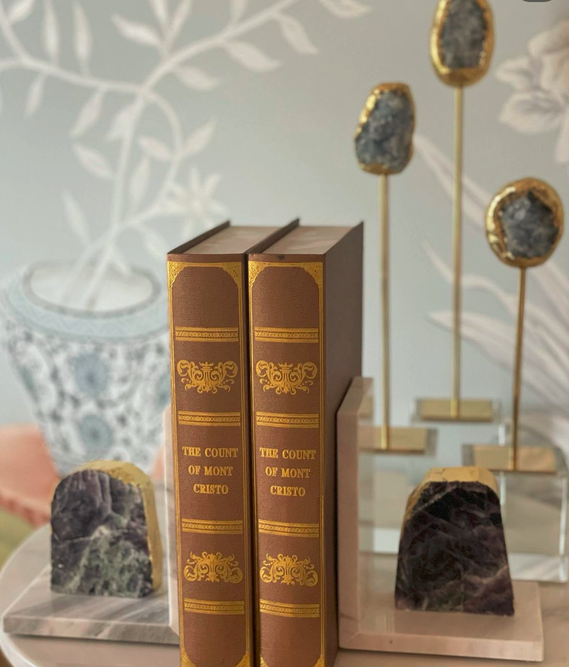 Natural Stone Bookends