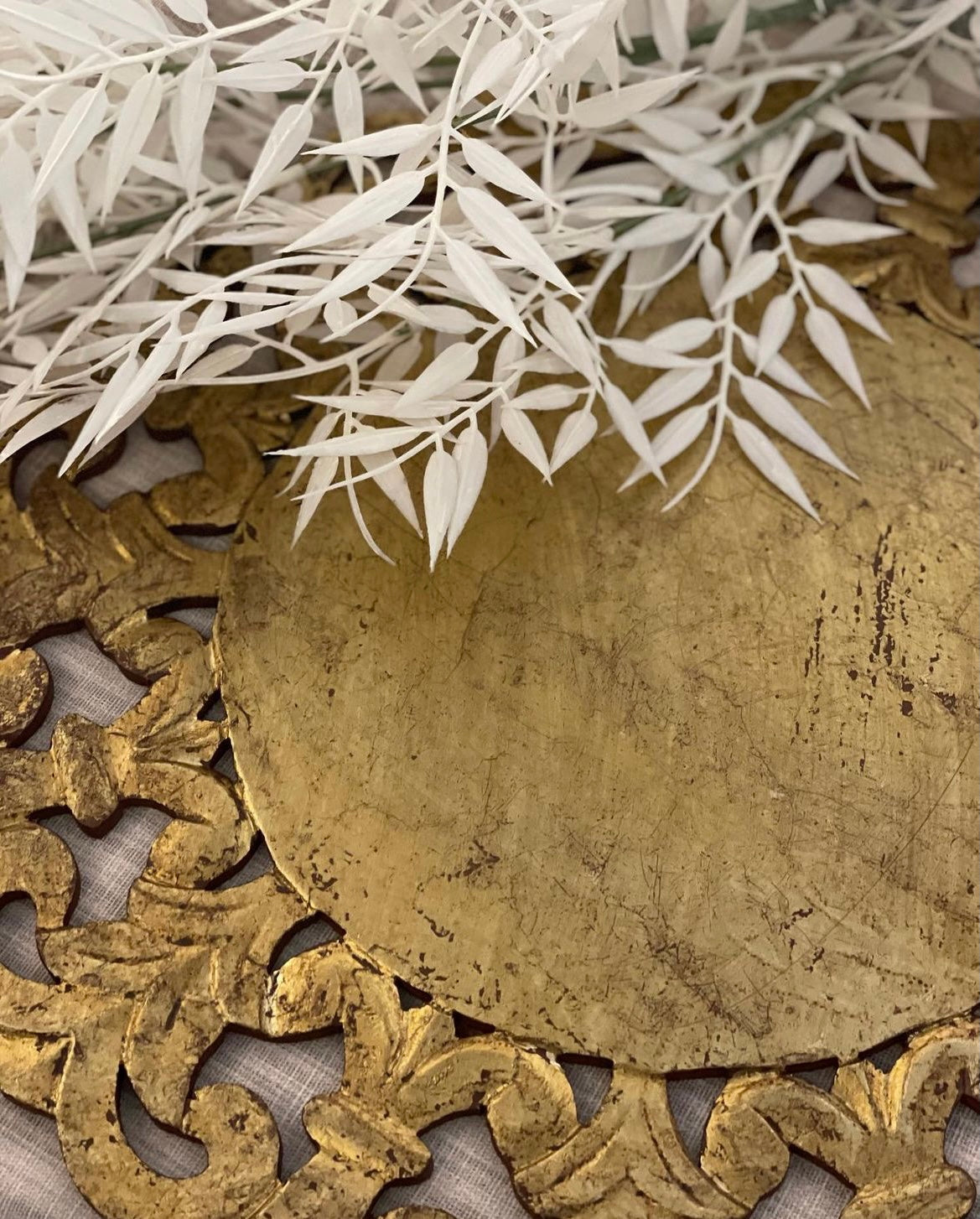 Natural Mango Wooden Charger Plates For Dinner (13x13 Inch) | Elegant