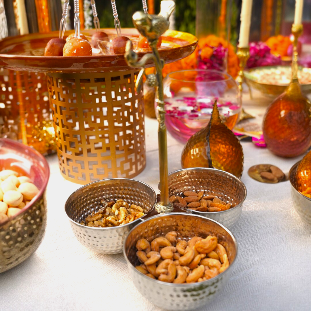 Nut Stand with Bird Motif