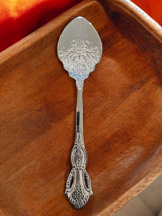 Floral Serving Spoon