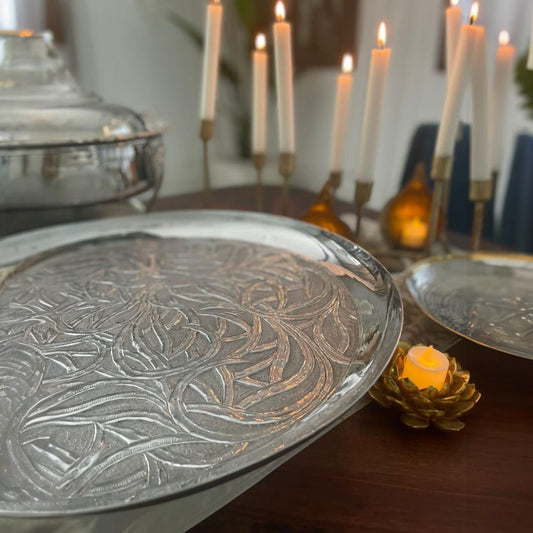 Silver Thaal - Jaal Design