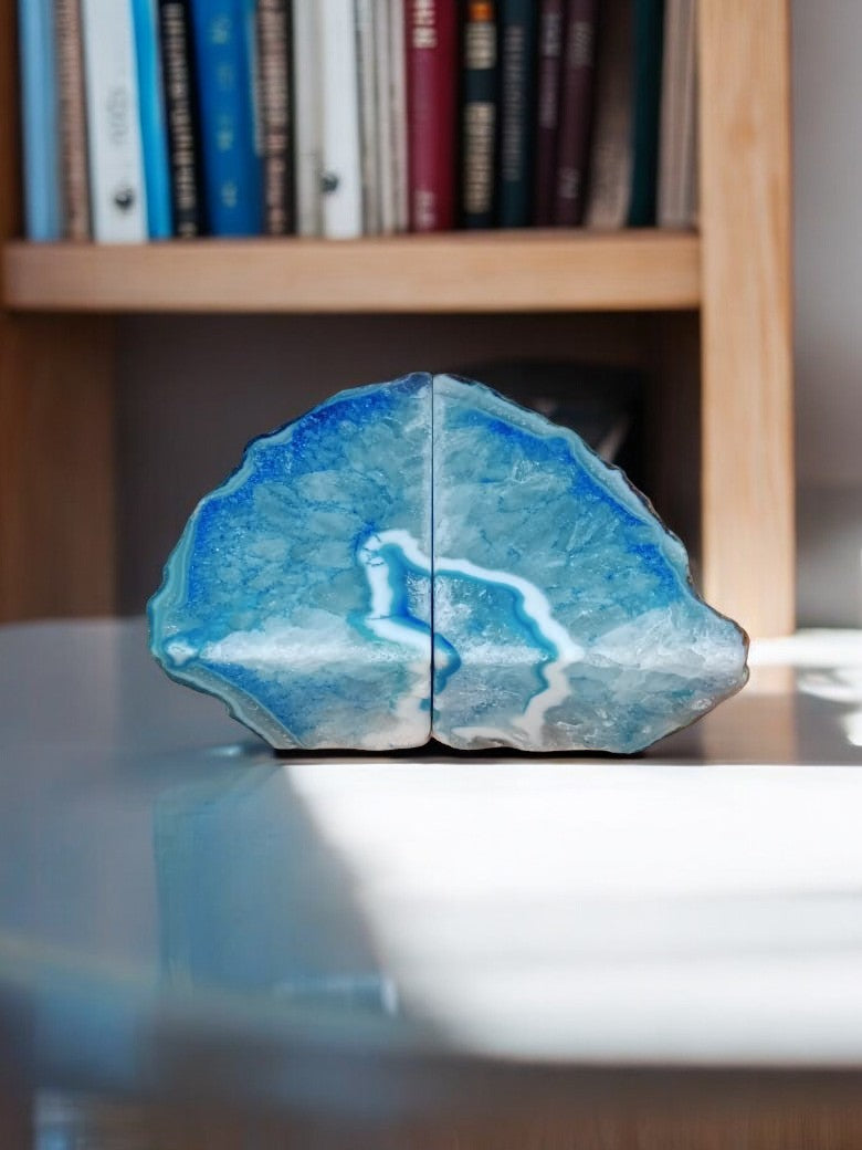 Turquoise Stone Bookends