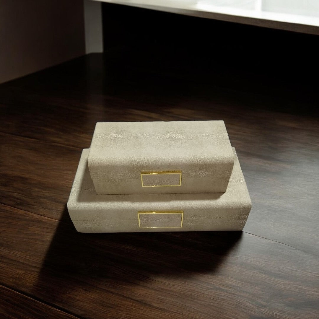 Box With Gold Trim