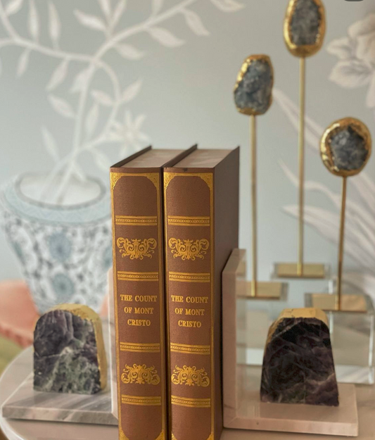 Natural Stone Bookends