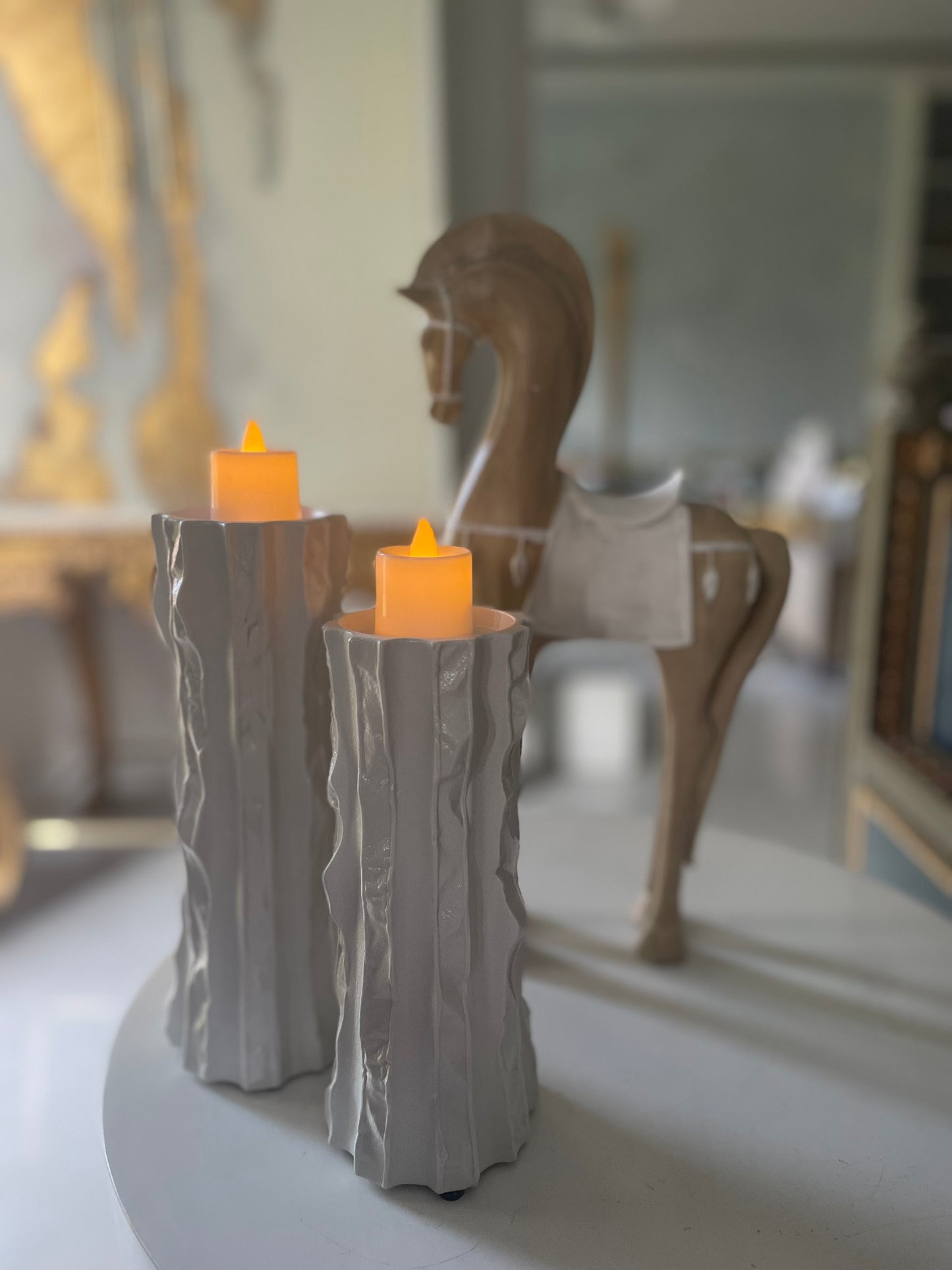 Ribbed Candle stand