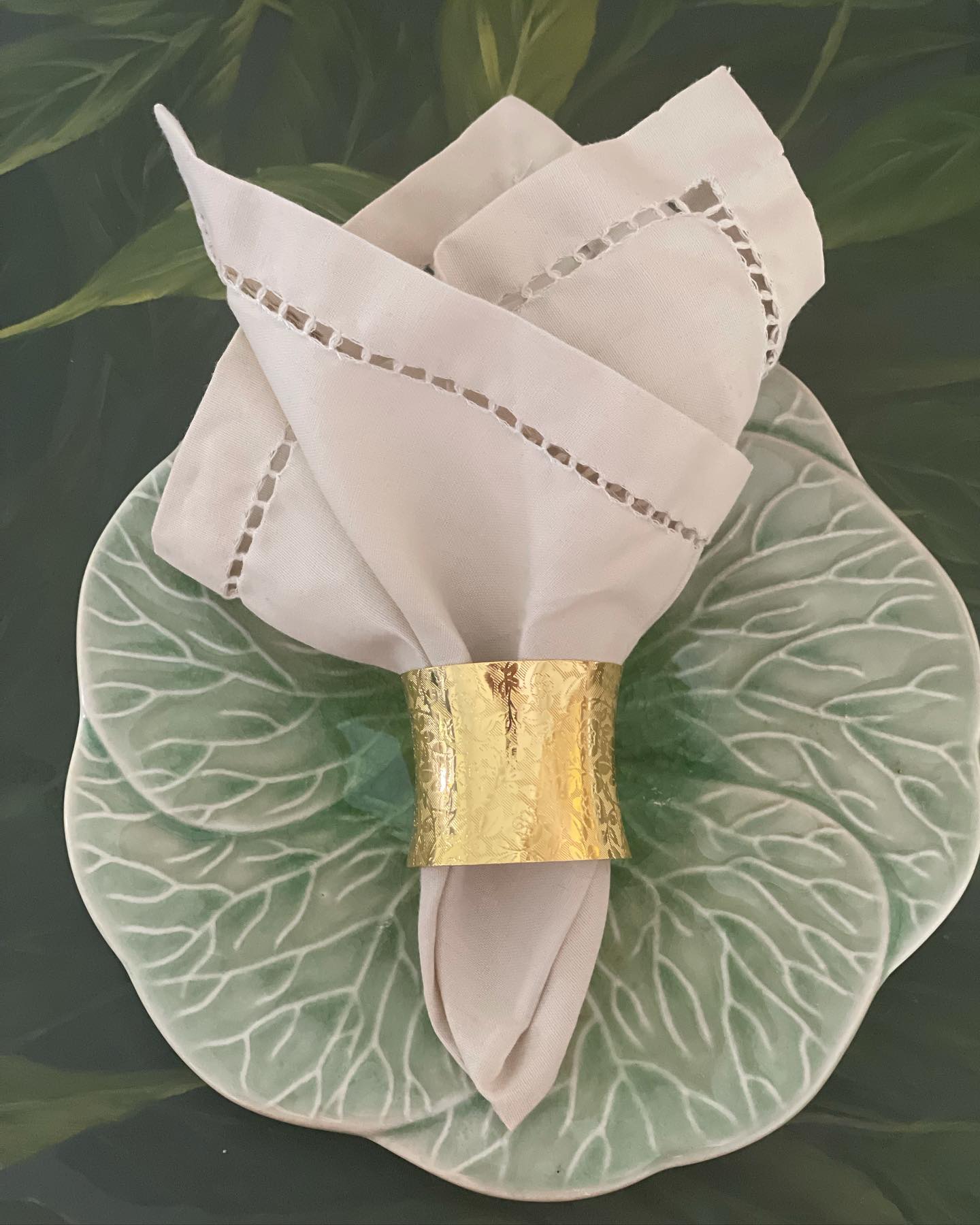 Napkin Rings - Gold Style